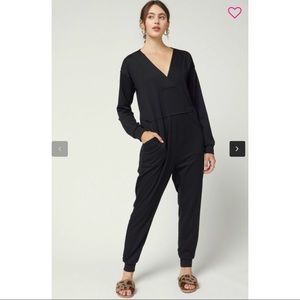 Black lounge jumpsuit-NWOT